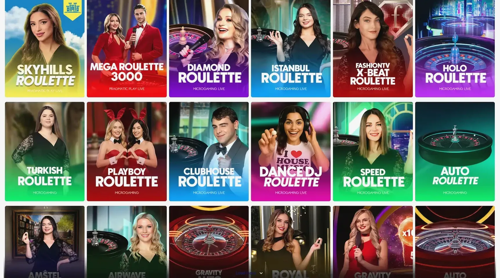 Deloro Casino Spielauswahl